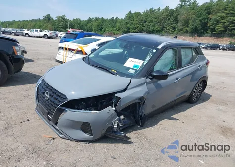 2023 Nissan Kicks Sv Xtronic Cvt z USA, uszkodzony, nr VIN 3N1CP5CV0PL536881